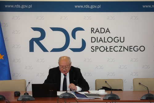 Posiedzenie ZP ds. rozwoju dialogu społecznego RDS w dniu 21 marca 2024 r.